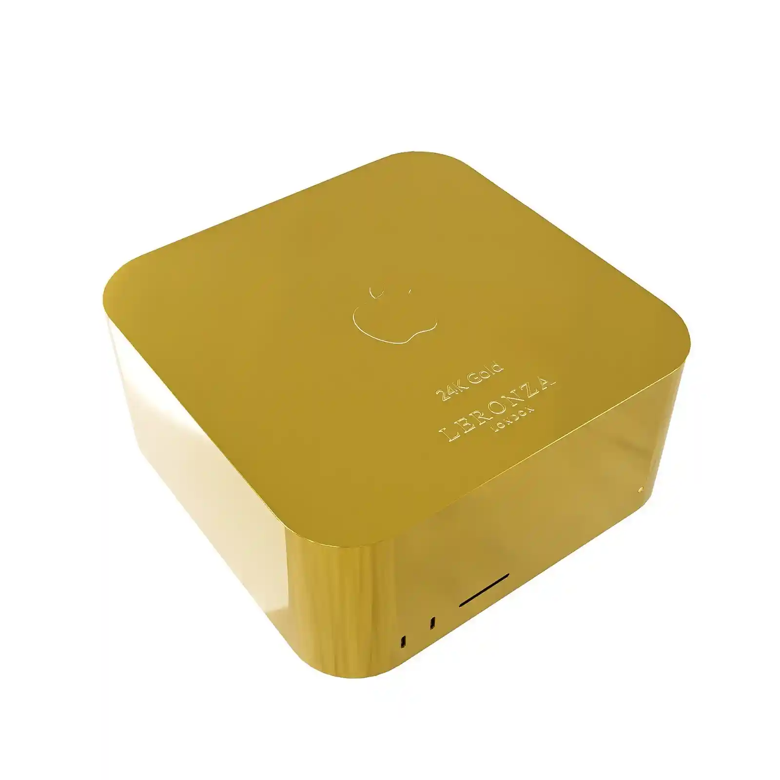 New Luxury 24K Gold Mac Studio | Goldprivé .com 24K Gold Mac Studio