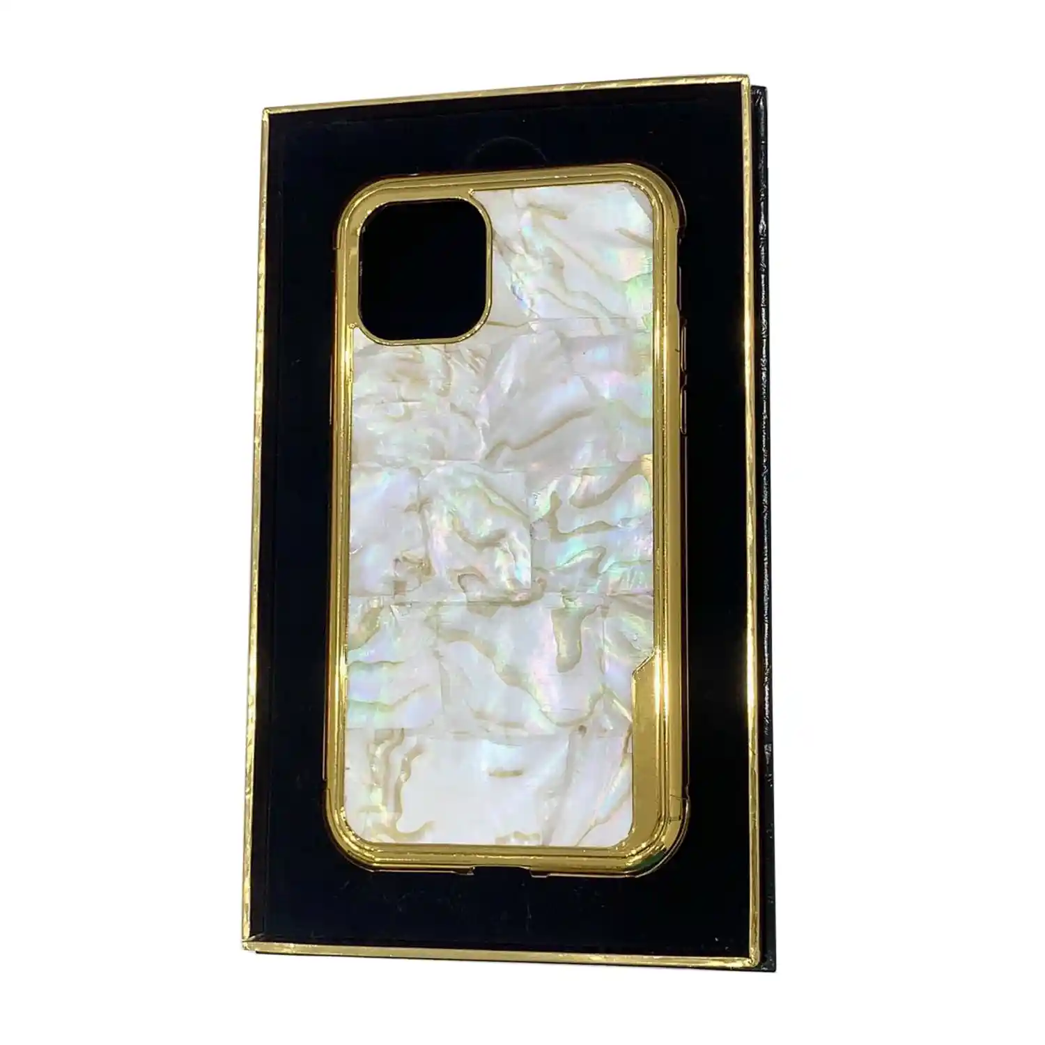 Goldprivé Luxury 24K Gold iPhone Case - Mother of Pearl Elegance 24K Gold iPhone Case Mother of Pearl Case