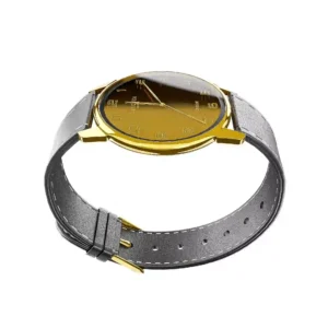 personalized 24K gold watch