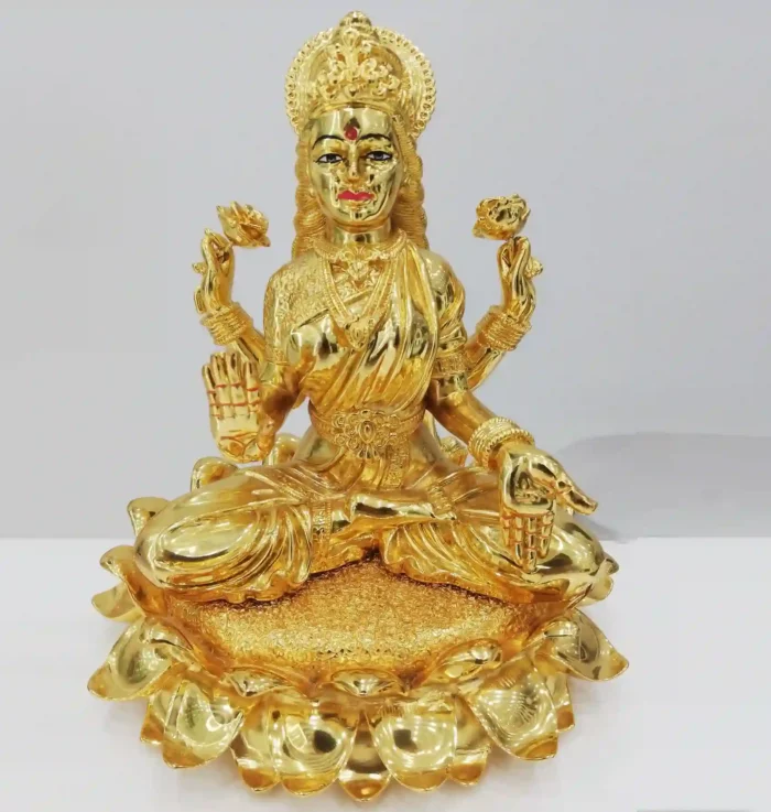 24k gold statue
