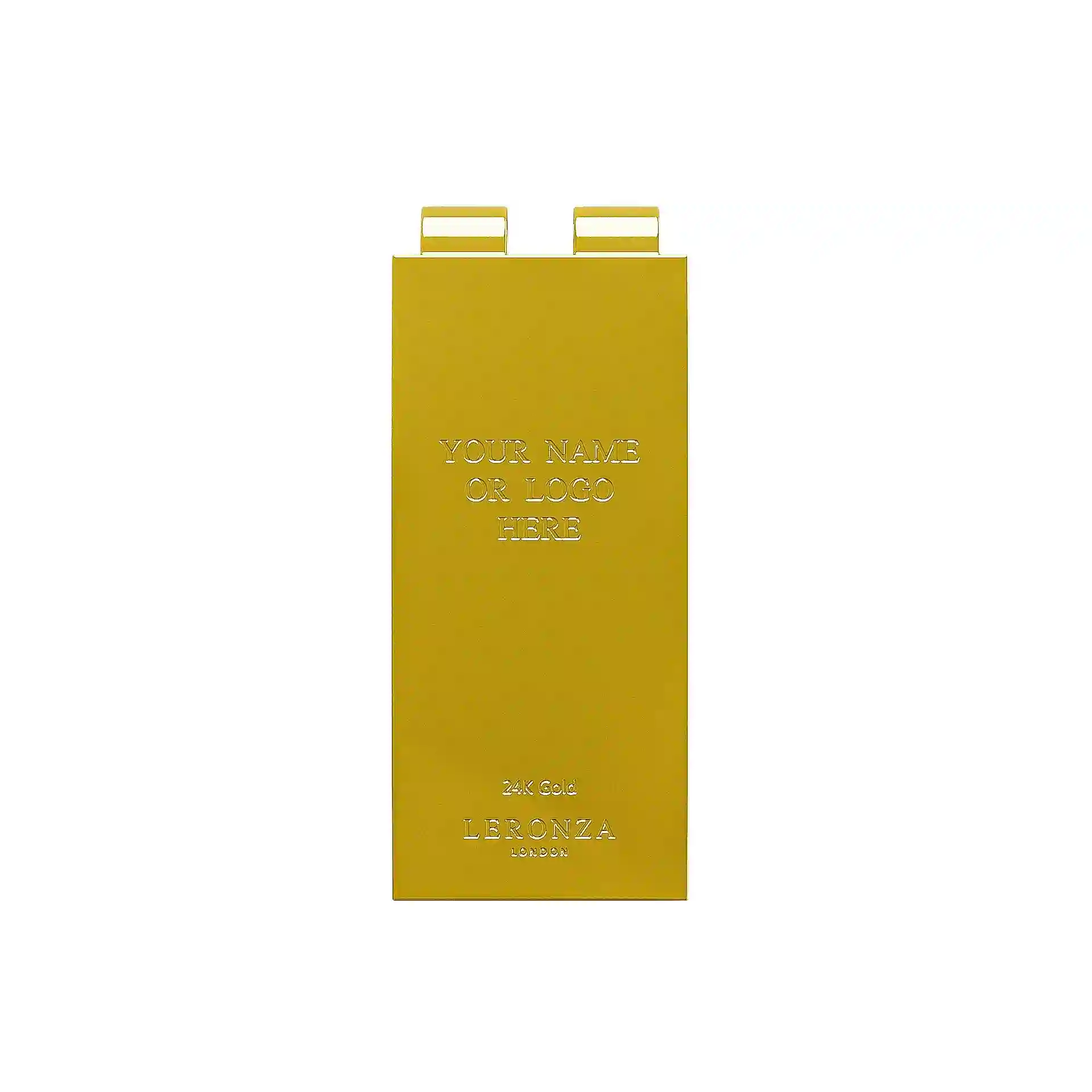 24K Gold Money Clip presented as a luxury gift for executives, clients and corporate milestones