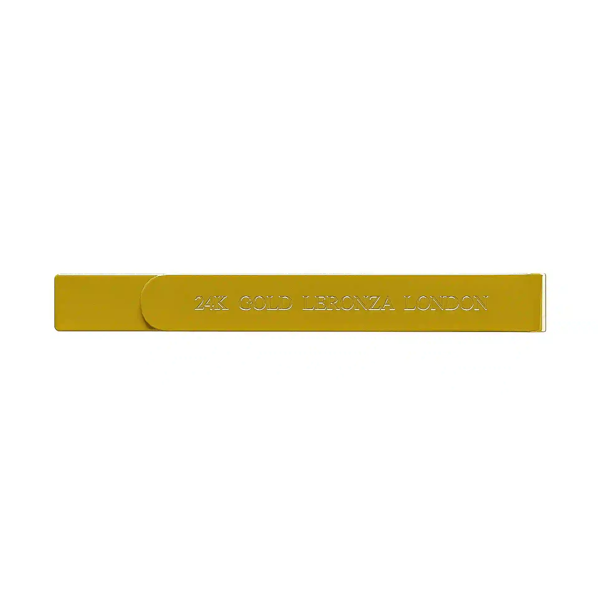 24K Gold Tie Holder presented as a luxury corporate gift for executives and leadership teams