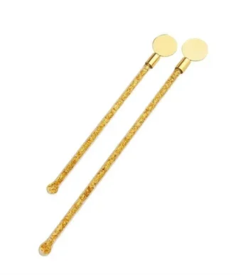 24K Gold Crystal Stirrer