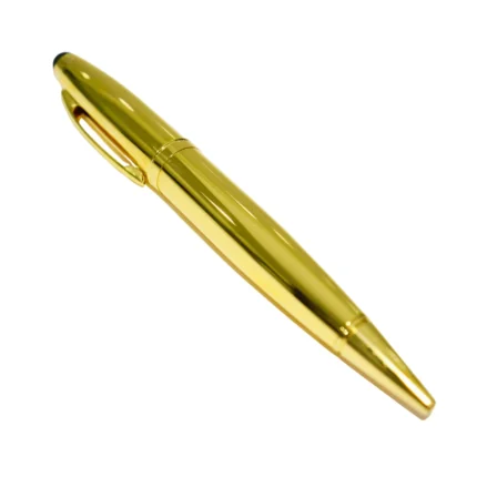 Luxury 24K gold executive pen with USB storage – Vertex