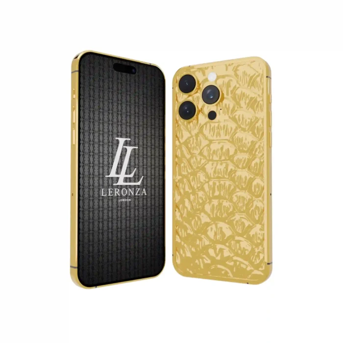 24k gold iphone 16 pro max crocodile