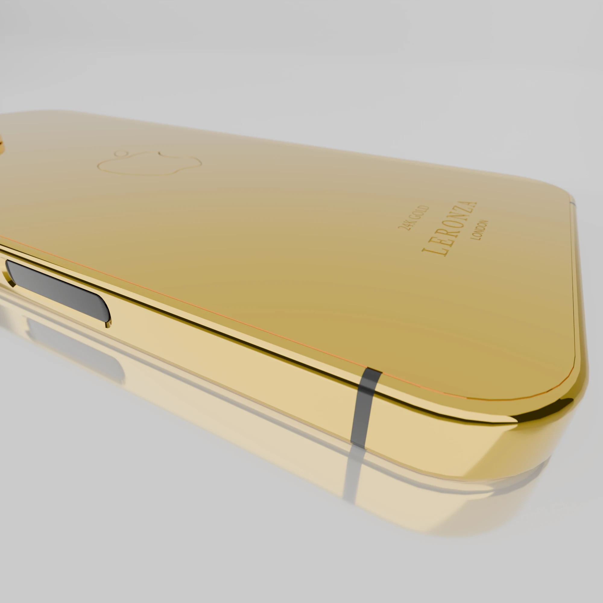 24K Gold Rose Platinum iPhone