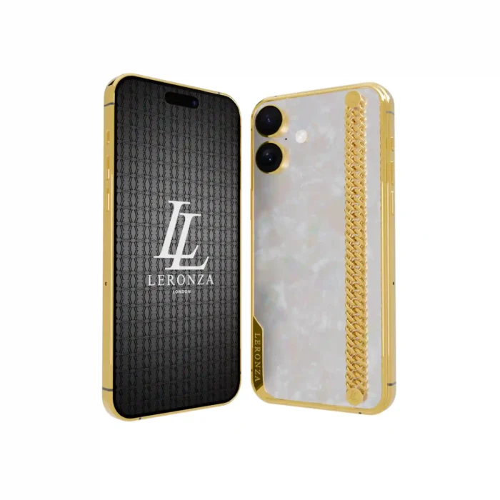 Gold iPhone 16 Plus Pearl