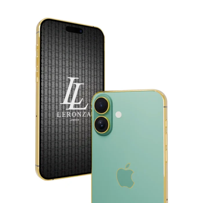 Gold iPhone 16 Plus Teal