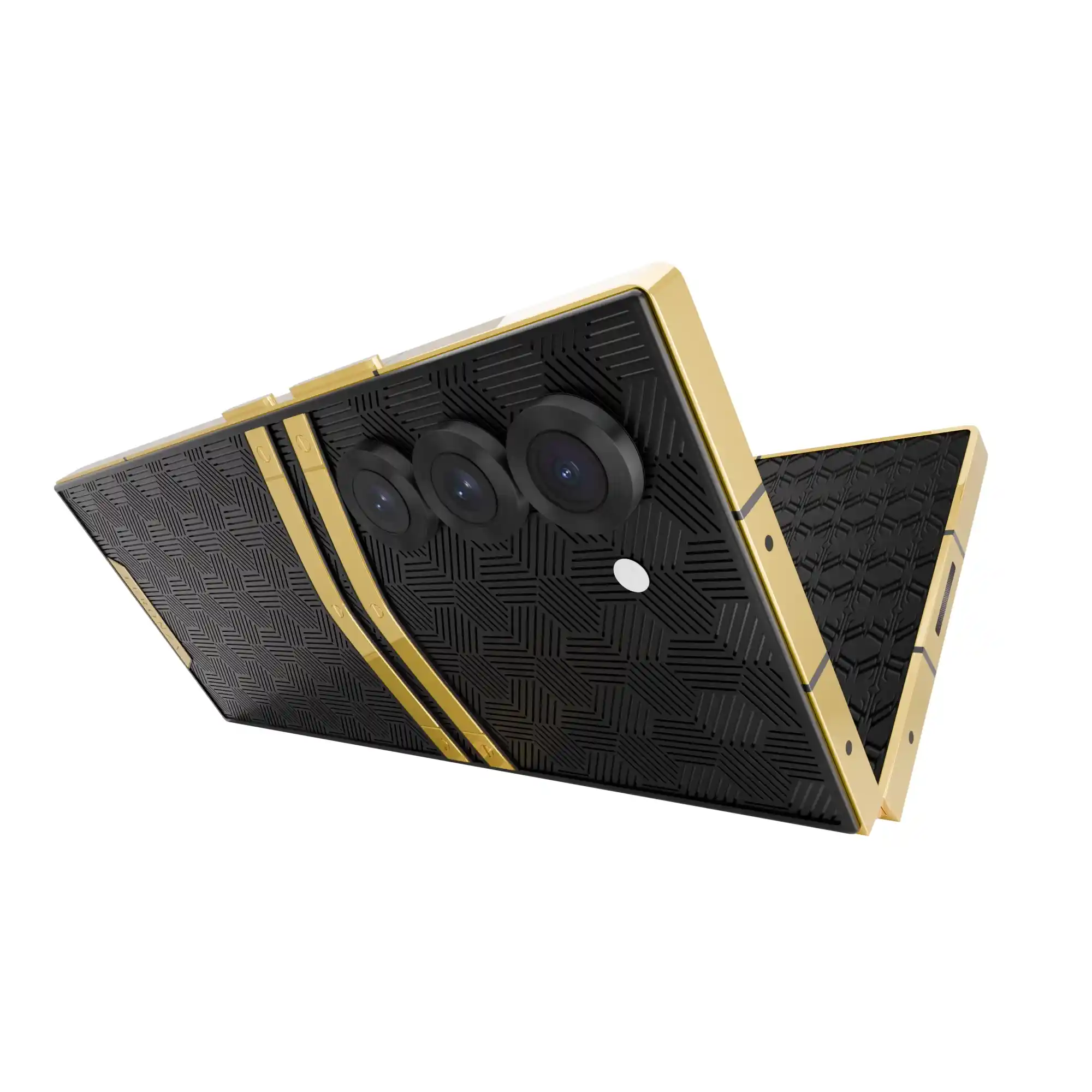 24K Gold Galaxy Z Fold6 Rhodium