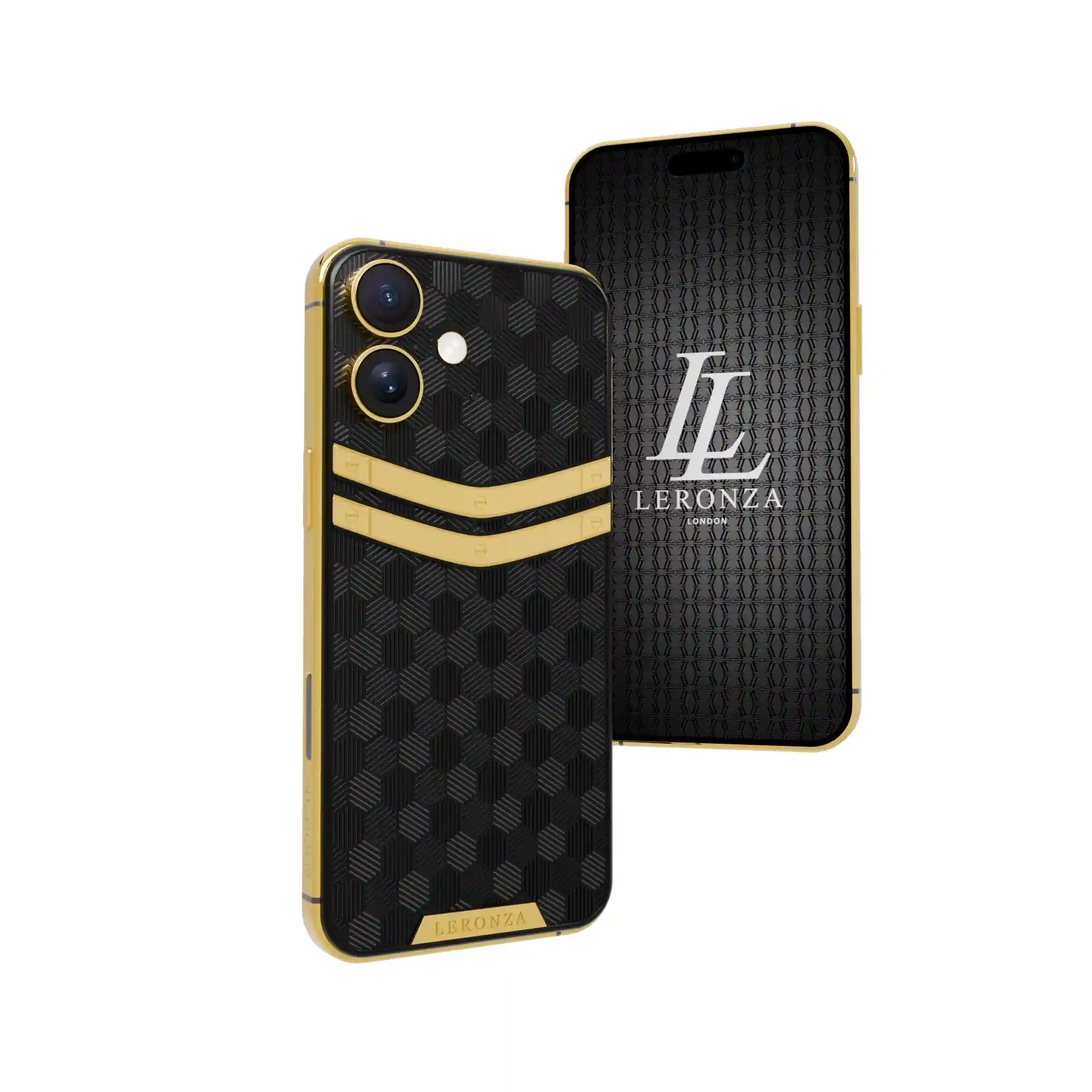 24K Gold iPhone 16 Plus Nucleus Rhodium Edition | Goldprivé 24K Gold iPhone 16 Plus Rhodium