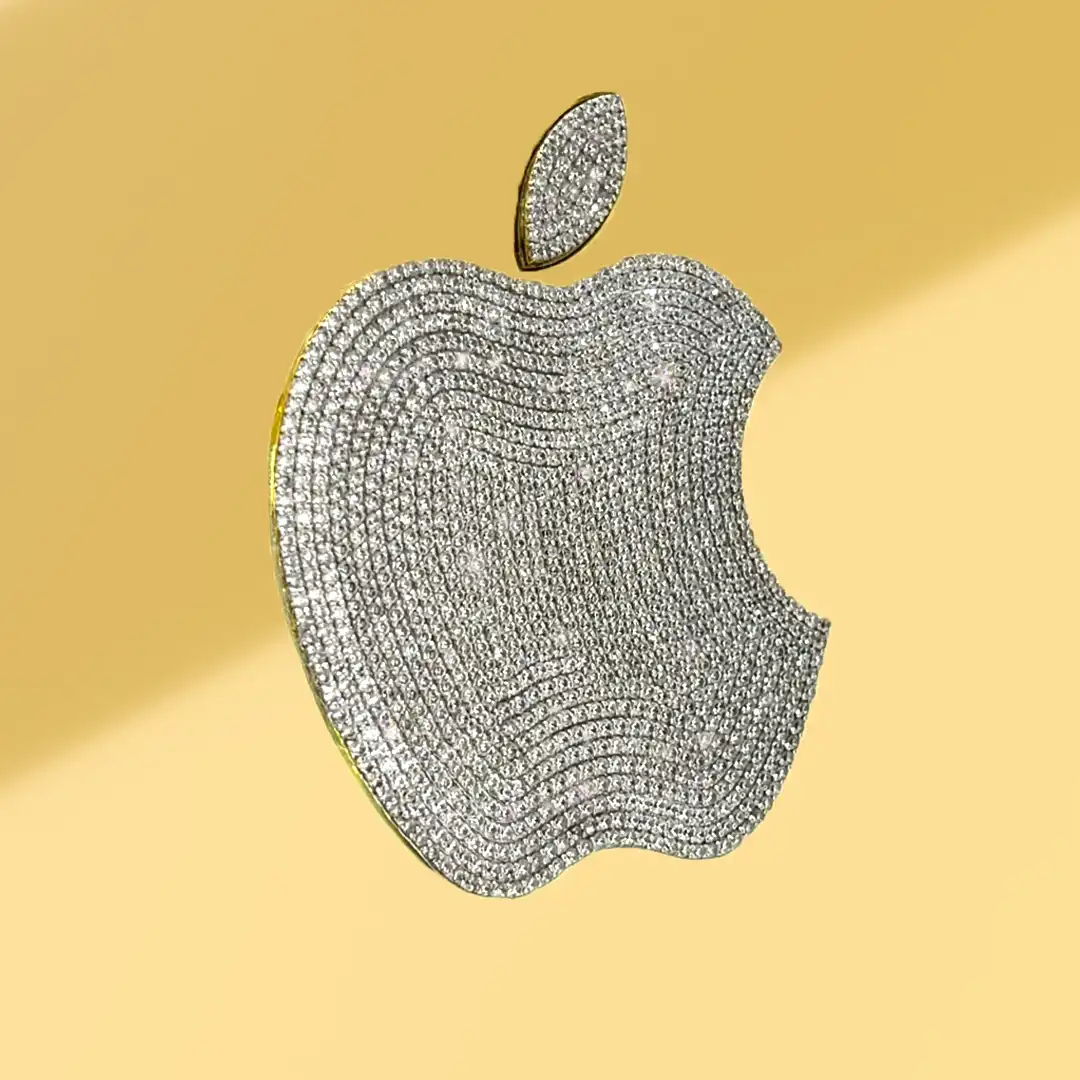 24K Gold Apple MacBook Pro Diamond
