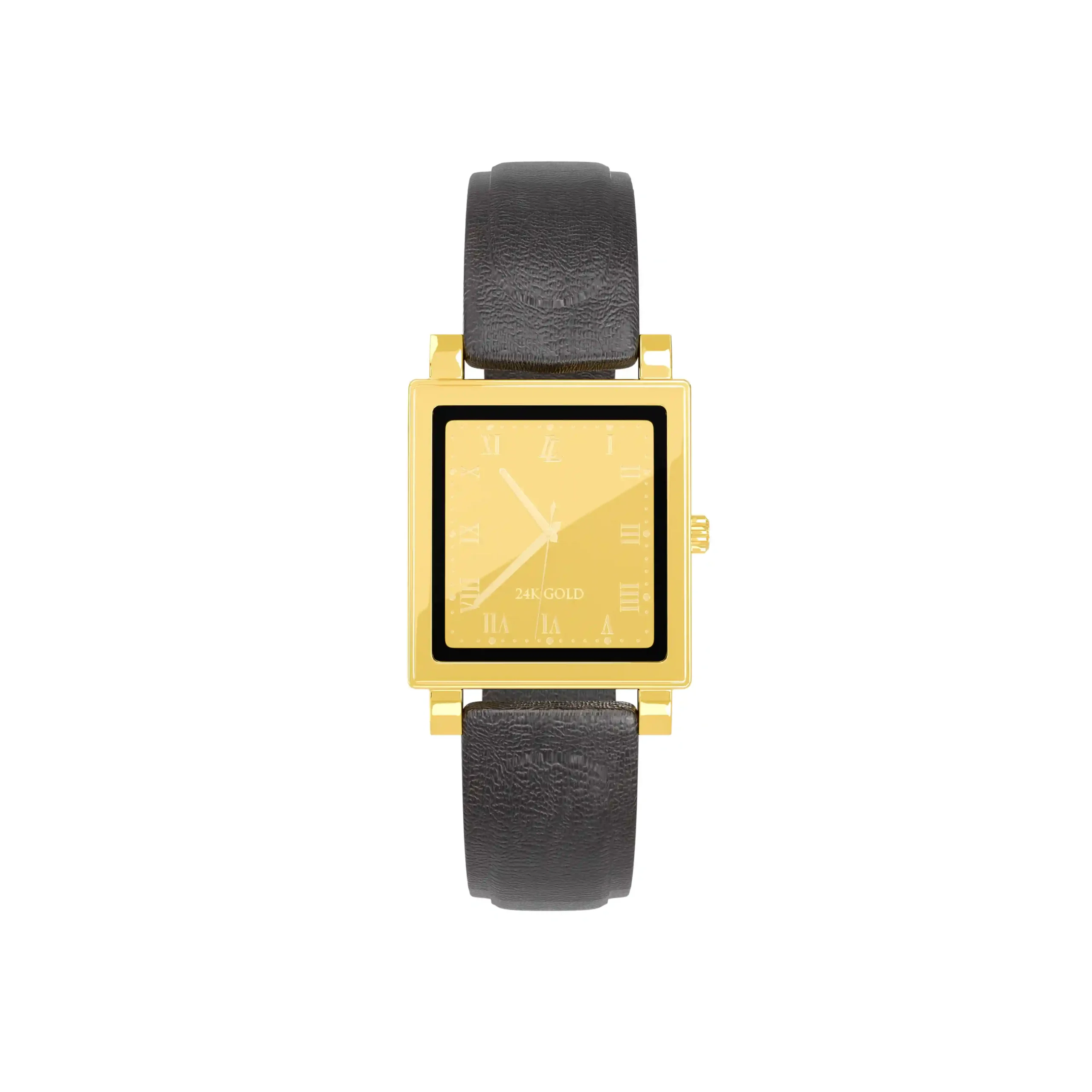 Custom 24K gold watch