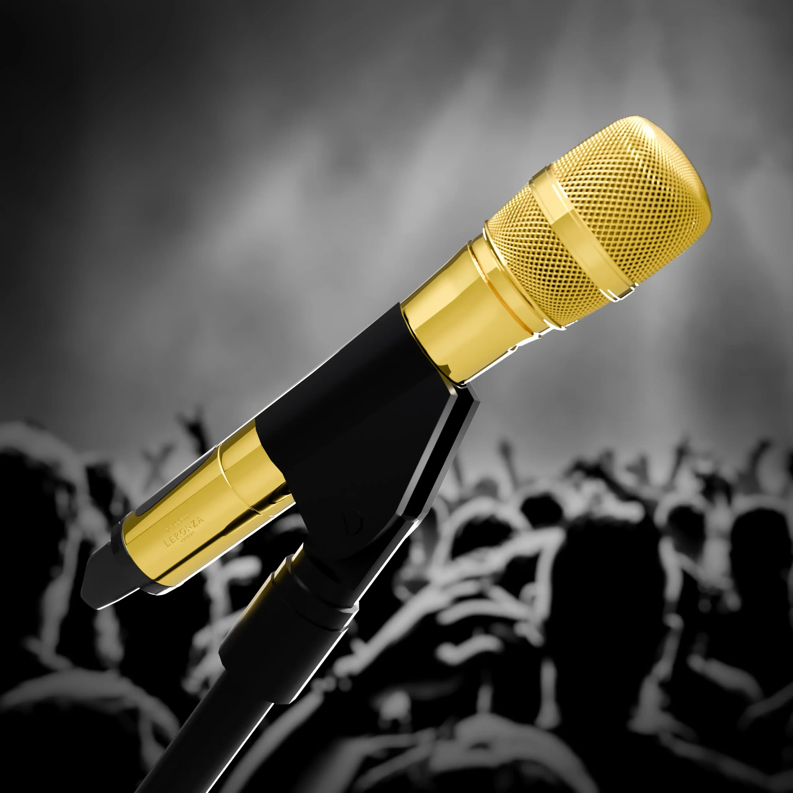 24K Gold Microphone