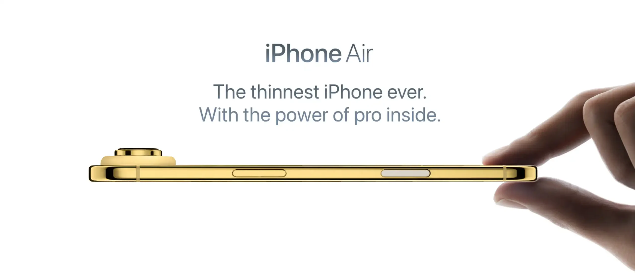 24K Gold iPhone Air Collection
