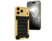 Exotic Royale iPhone 17 Pro and Pro Max customized in 24K gold with premium luxury texture 24K Gold 18 Pro Max Skin Design