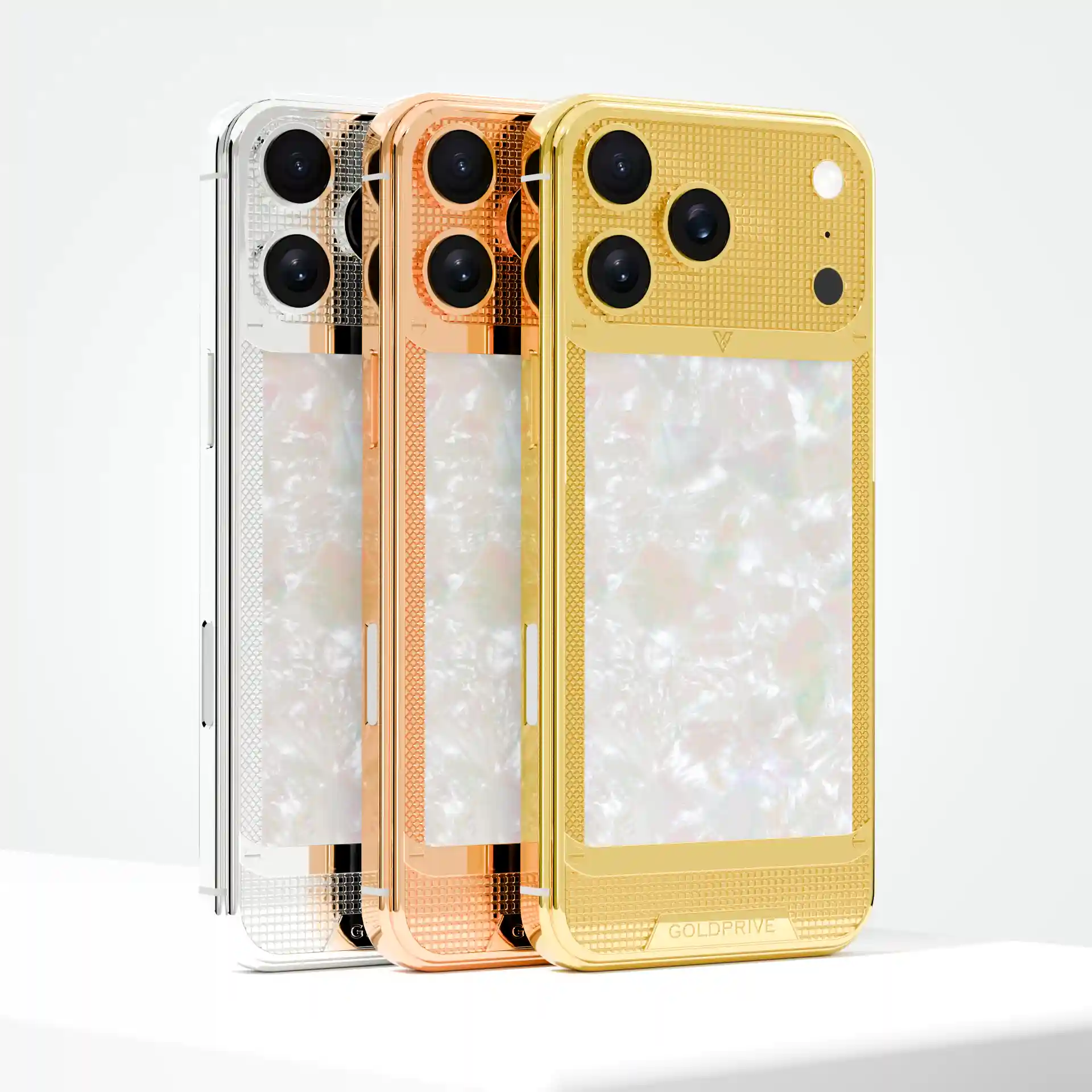 Majesty Victory iPhone 17 Pro and Pro Max customized in 24K gold with bold premium design