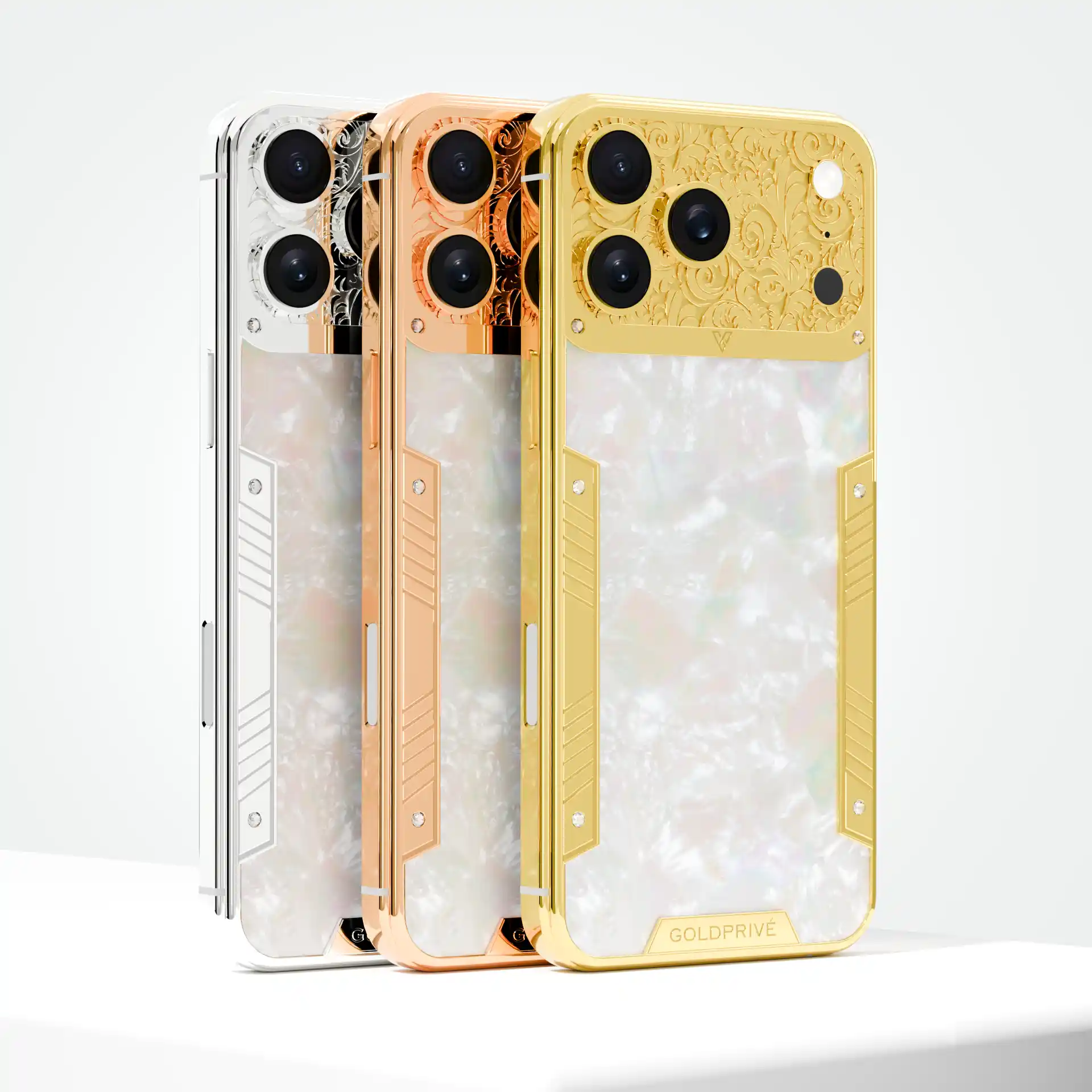 Royale iPhone 17 Pro and Pro Max customized in 24K gold with elegant premium finish