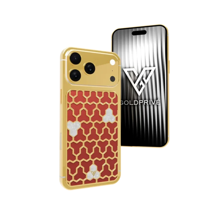 Aurelius – 18K Solid Gold iPhone 18 Pro & Pro Max