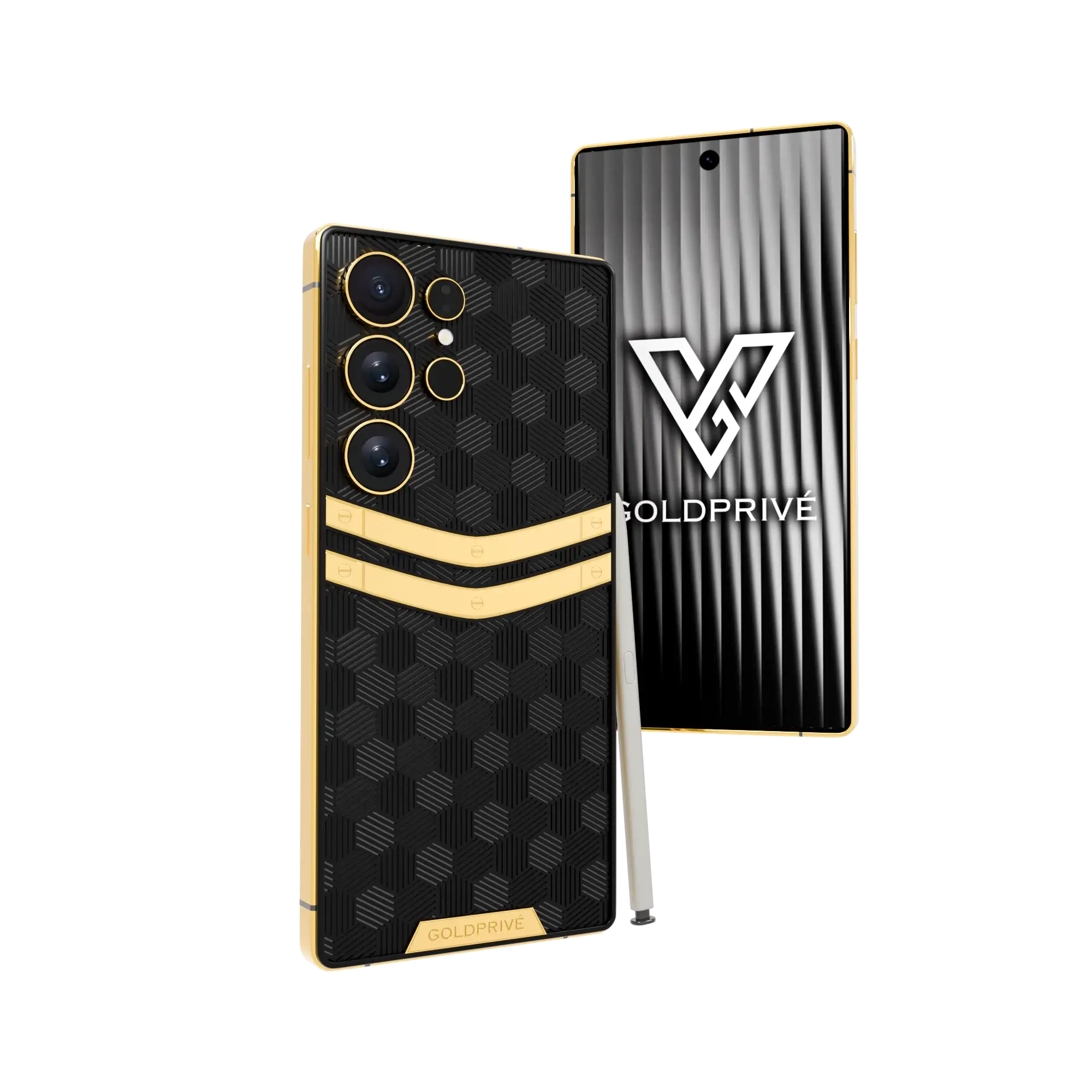 Nucleus 2.0 24K Gold Samsung Galaxy S26 Ultra | Goldprive Nucleus 2.0 Samsung Galaxy S26 Ultra customized in 24K gold with premium structured design
