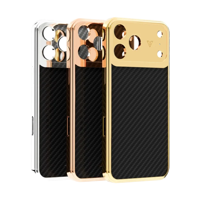 Carbon Legacy Gold iPhone 18 Pro & Pro Max Case
