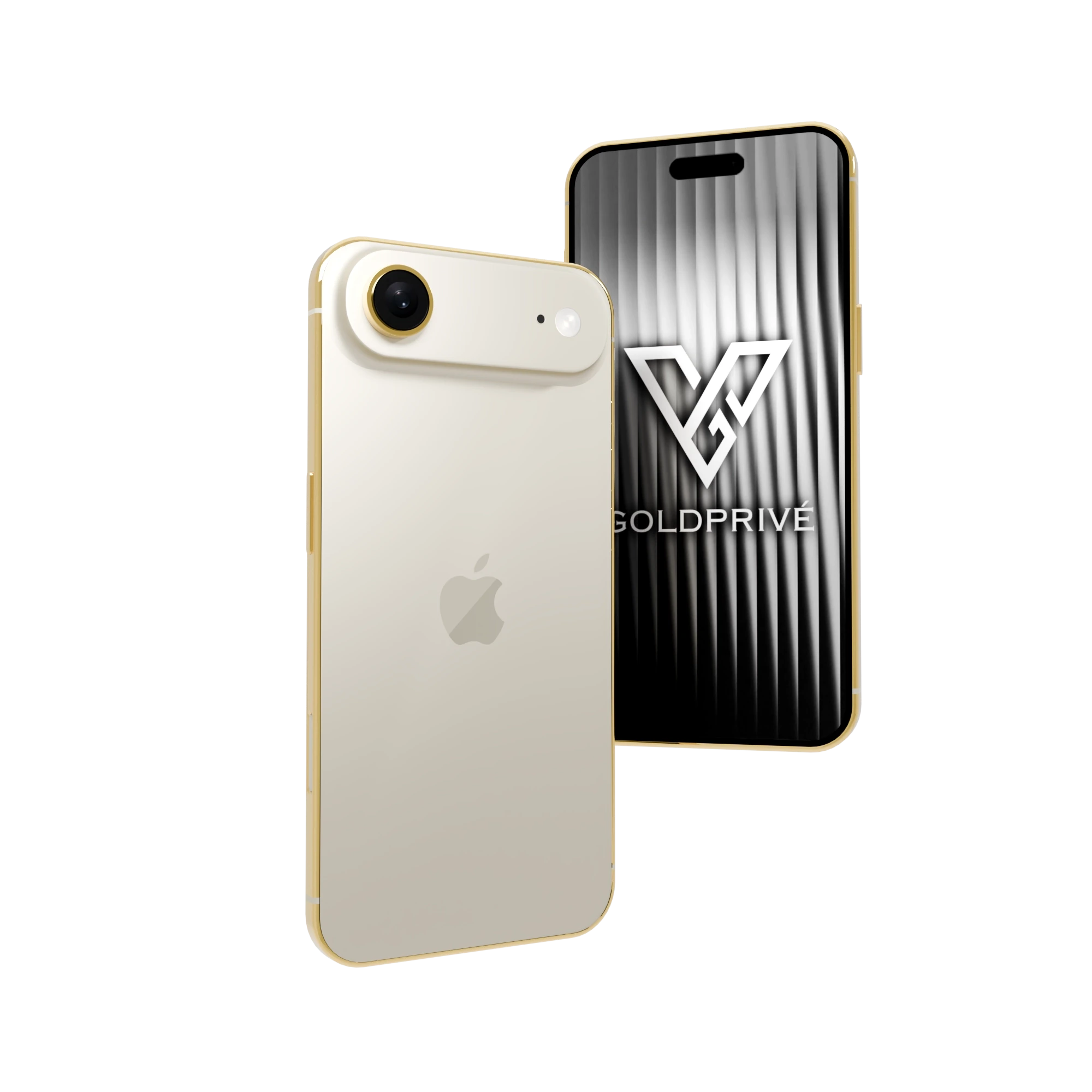 01 (80) Light Gold iPhone Air in 24K Gold, Rose Gold & Platinum - Image 1
