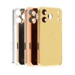 Prestige Gold iPhone 18 Pro and Pro Max case with sleek minimalist 24K gold design