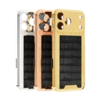 Wild Elegance Victory Gold iPhone 18 Pro and Pro Max case with exotic leather and confident frame design