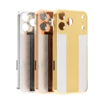 Grandeur Edition Gold iPhone 18 Pro and Pro Max case with clean regal 24K gold finish