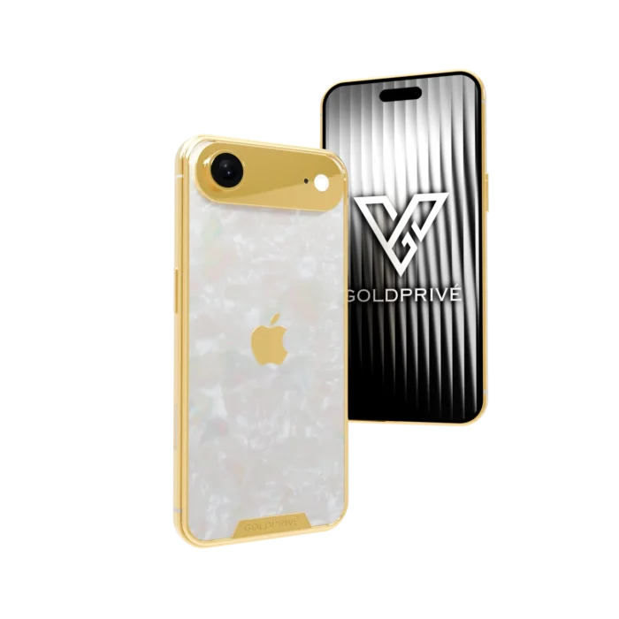 Regal iPhone Air in 24K Gold, Rose Gold & Platinum
