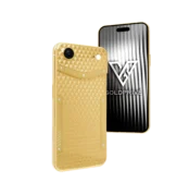 Atelier iPhone Air 2 customized in 24K gold with handcrafted luxury texture and premium detailing