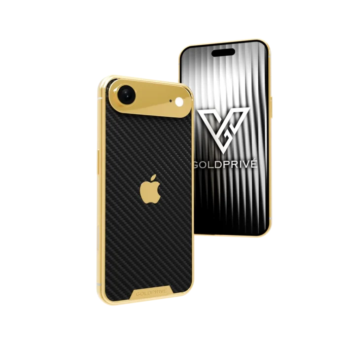 Carbon iPhone Air in 24K Gold, Rose Gold & Platinum