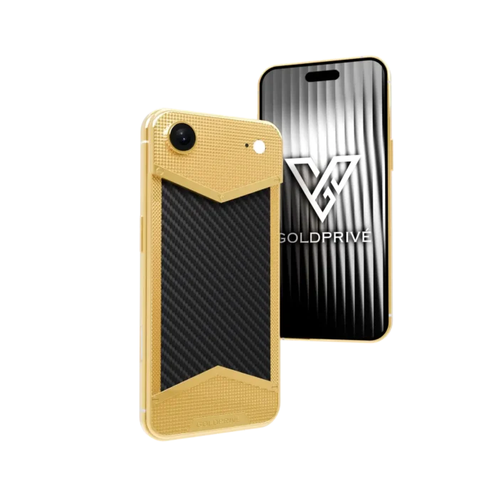 Carbon Victory iPhone Air in 24K Gold, Rose Gold & Platinum