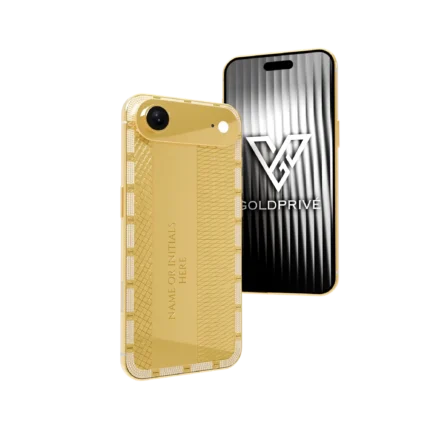 CelestialEdge iPhone Air 2 customized in 24K gold with futuristic luxury design and premium finish