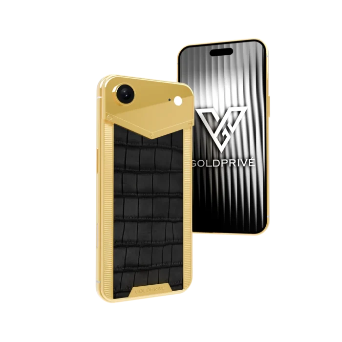 Exotic Grandeur iPhone Air in 24K Gold, Rose Gold & Platinum