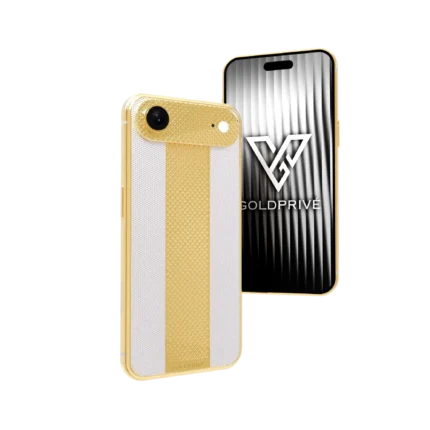 Grandeur iPhone Air 2 customized in 24K gold with elegant luxury finish and premium design