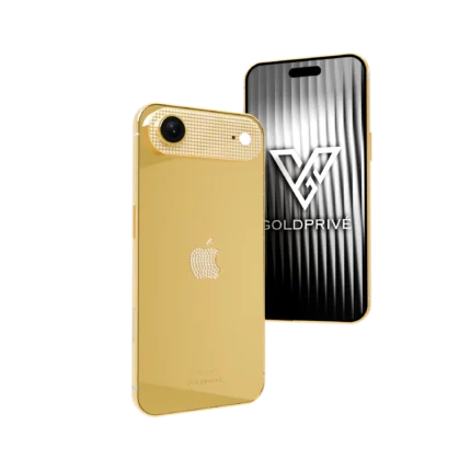 Legacy Bold iPhone Air 2 customized in 24K gold with bold luxury design and premium detailing