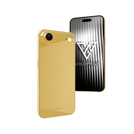 Prestige Gold iPhone Air 2 customized in 24K gold with premium luxury finish and minimalist design