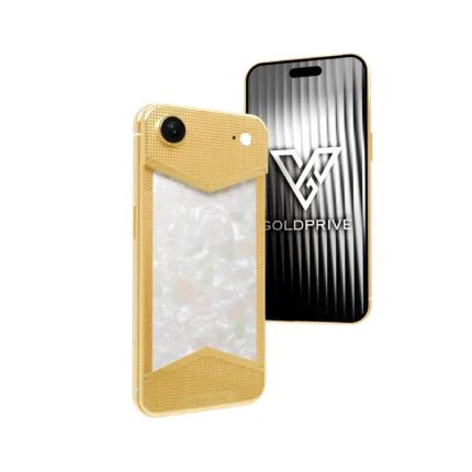 Regal Victory iPhone Air 2 customized in 24K gold with bold luxury design and premium detailing