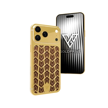 Regalia 18K solid gold iPhone 18 Pro Max with luxury handcrafted finish