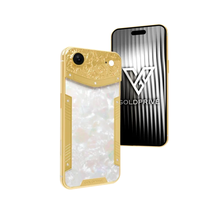 Royal iPhone Air in 24K Gold, Rose Gold & Platinum
