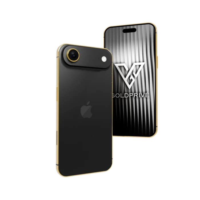 Space Black iPhone Air in 24K Gold, Rose Gold & Platinum