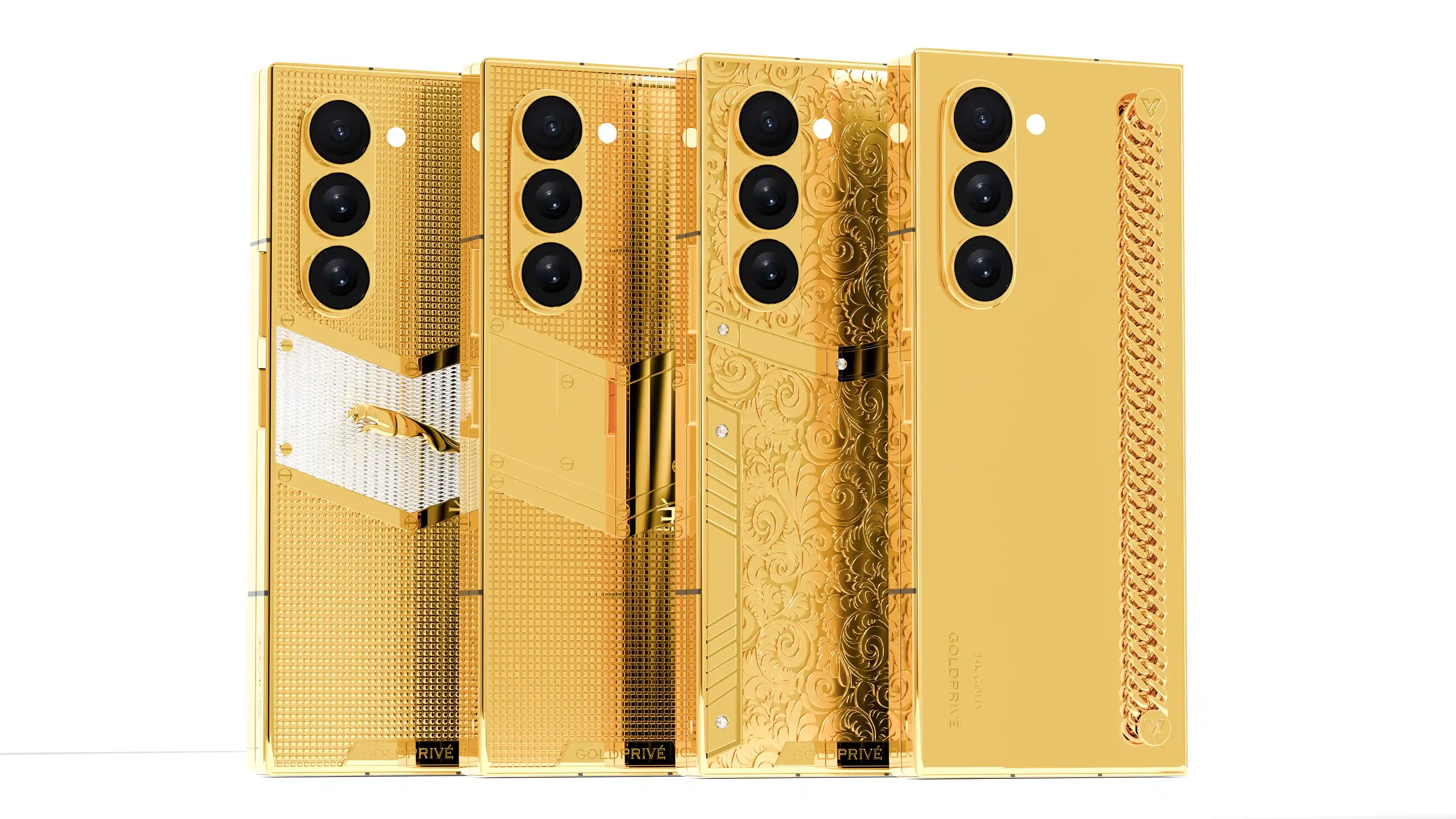 Gold Samsung device