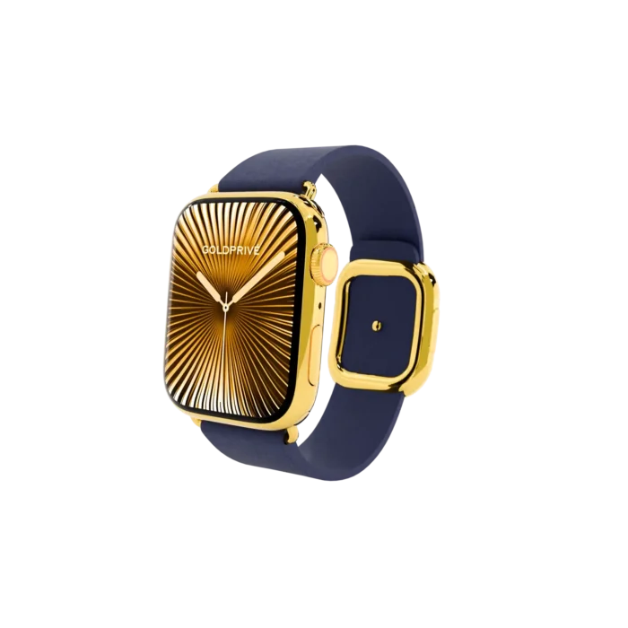 Cobalt Gold Apple Watch Series 12 in 24K Gold, Rose Gold, Platinum