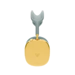 Luxury gold AirPods Max headphones displayed with premium metallic ear cups