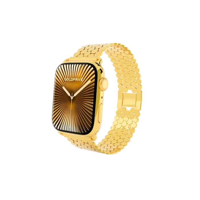 Legacy Gold Apple Watch Series 12 in 24K Gold, Rose Gold, Platinum