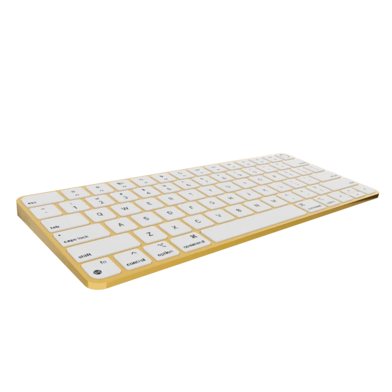 24K Gold Apple Magic Keyboard by GoldPrivé — luxury Gold Mac Accessories hand-plated in 24K gold