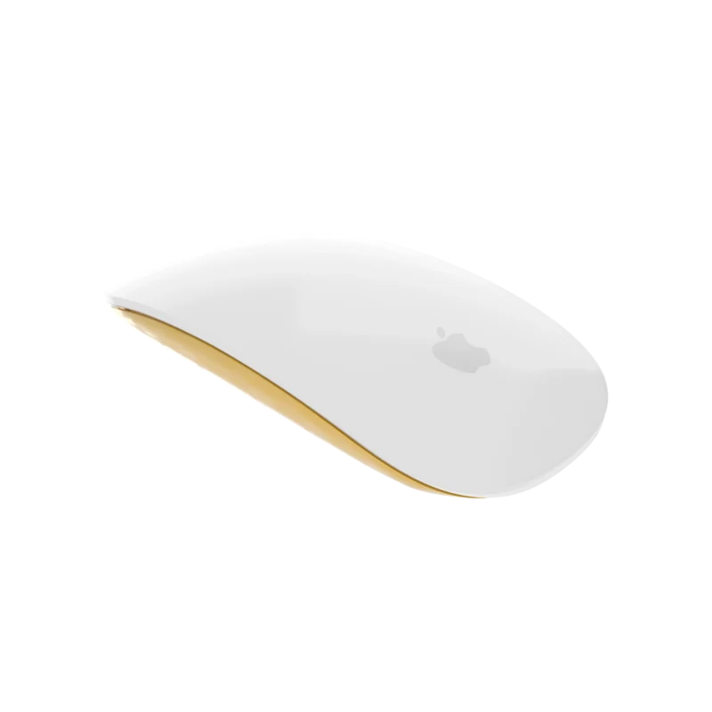 24K Gold Apple Magic Mouse by GoldPrivé — luxury Gold Mac Accessories hand-plated in 24K gold