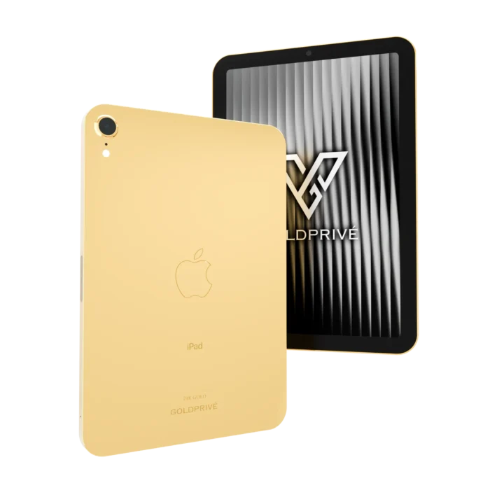 GoldPrivé iPad mini (A17 Pro) in 24K Gold, Rose Gold, Platinum
