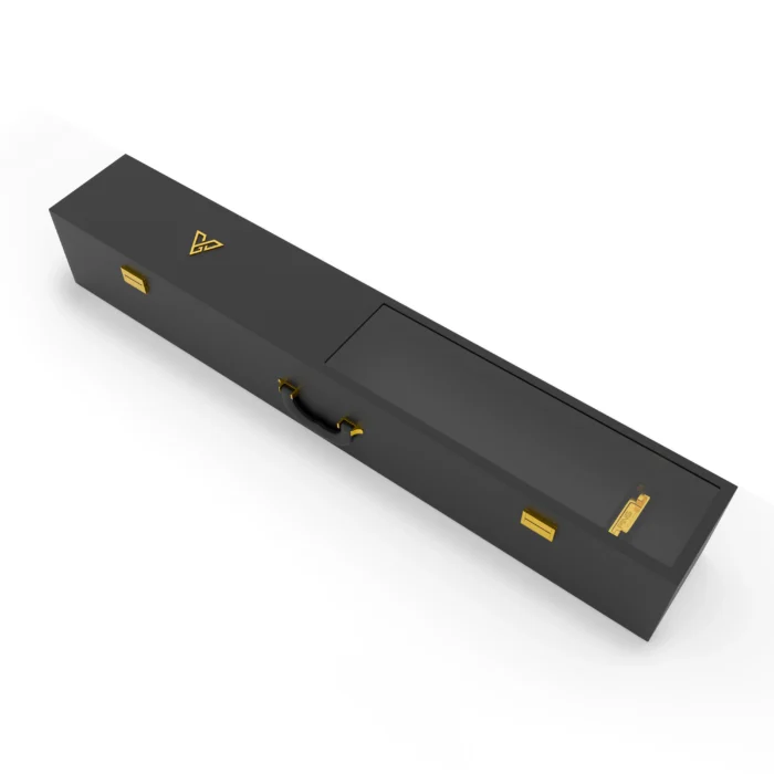 24K gold Ping DS72 putter sole view showcasing milled base and premium craftsmanship