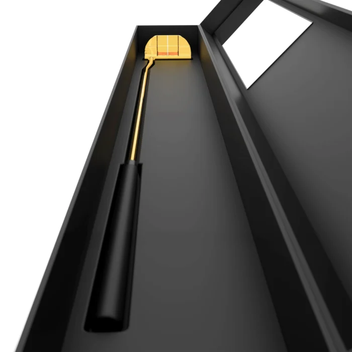 Luxury packaging box for 24K gold Ping PLD DS72 putter with premium Goldprive branding